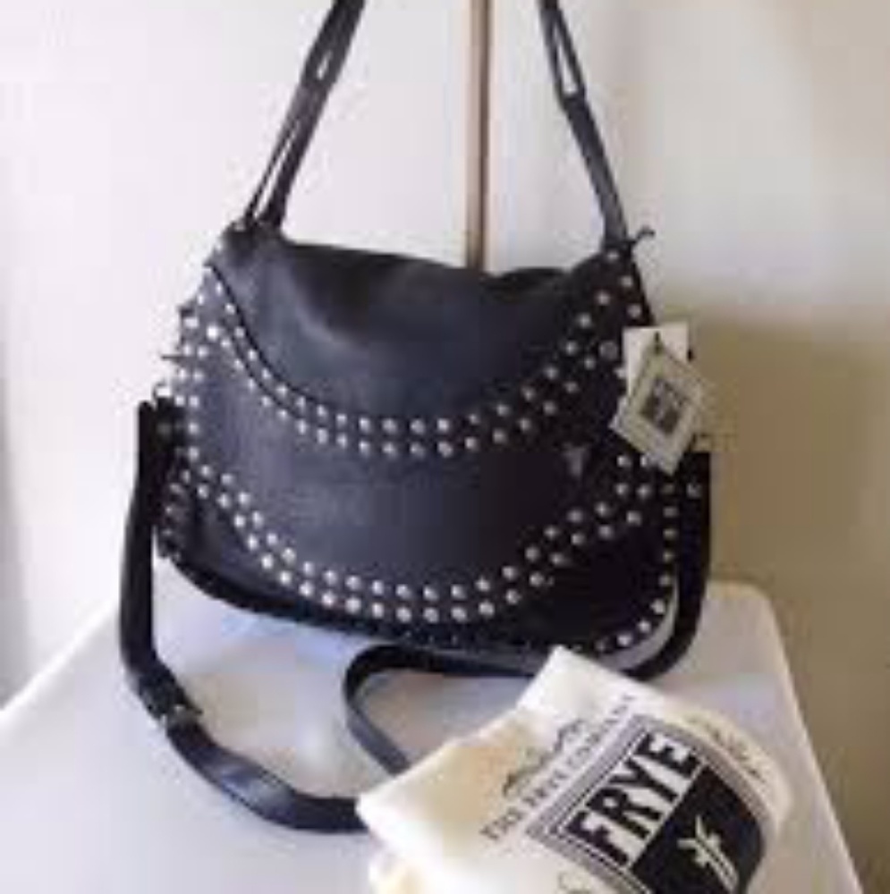 Frye Nikki Nailhead Studded Bag